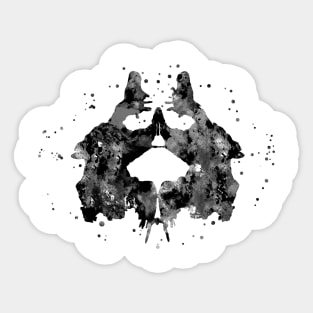 Rorschach card 2 Sticker